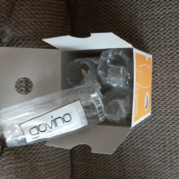 NEW Govino flute champagne glasses shatterproof reusable set of 4 - Picture 2 of 4